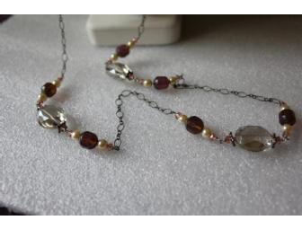 Handmade Necklace & Earrings Set by Barbara McGoldrick