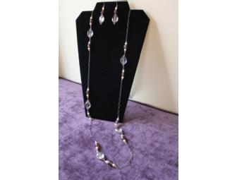 Handmade Necklace & Earrings Set by Barbara McGoldrick