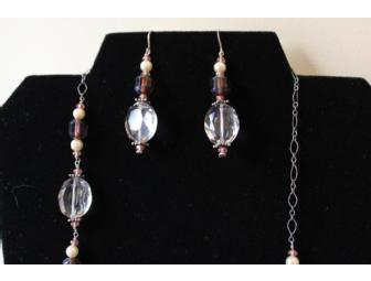 Handmade Necklace & Earrings Set by Barbara McGoldrick