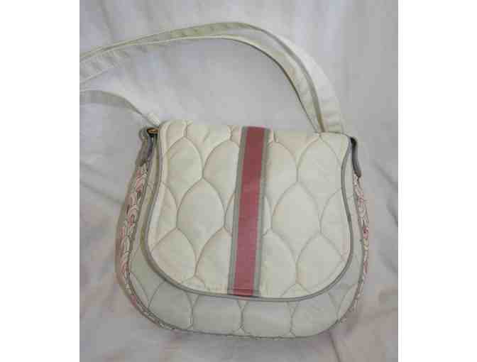 Cinda B. Quilted Saddle Bag