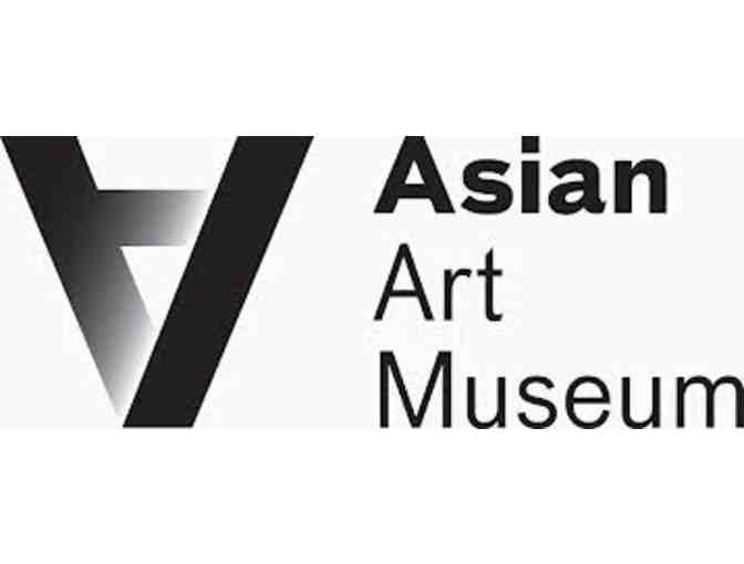 2 Admission Passes to the Asian Art Museum in San Francisco