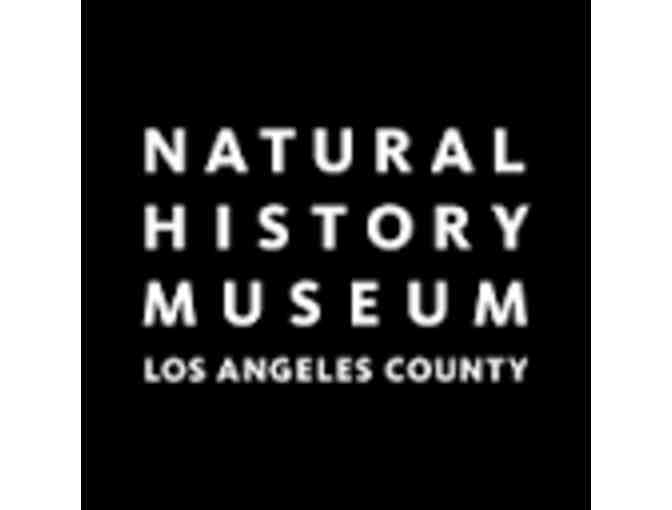 Natural History Museum of Los Angeles- 4 Admission Passes