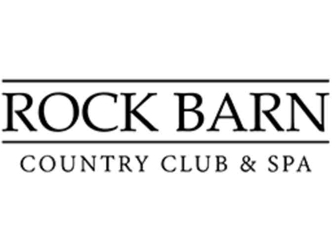Rock Barn Country Club & Spa -- A Foursome with carts