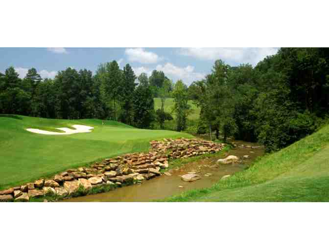 Rock Barn Country Club & Spa -- A Foursome with carts