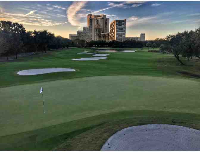 Hawk's Landing Golf Club - a foursome with carts and range balls