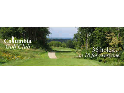 Columbia Golf Club - One foursome with carts
