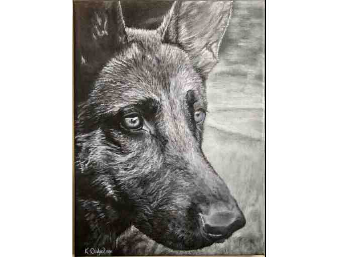 Custom 8x10 Acrylic Portrait of your Pet by Kaytee Dodge