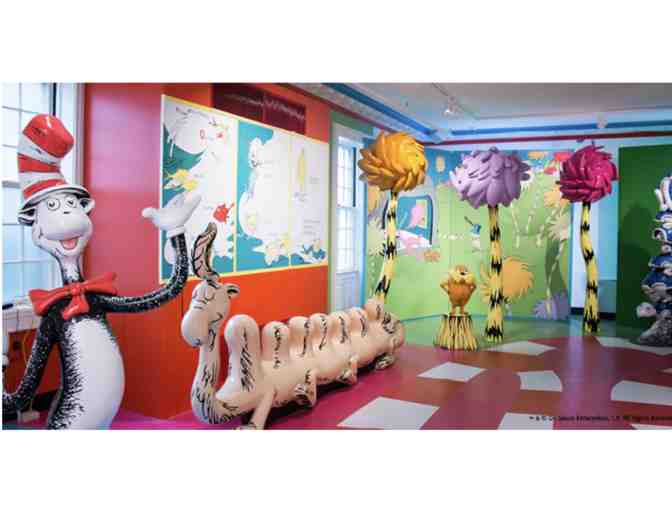 4 passes to the Springfield Museums including Dr. Suess Museum