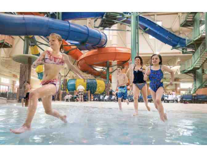 Great Wolf Lodge Overnight Stay with Water park Passes for 5 PLUS $350 Gift Card