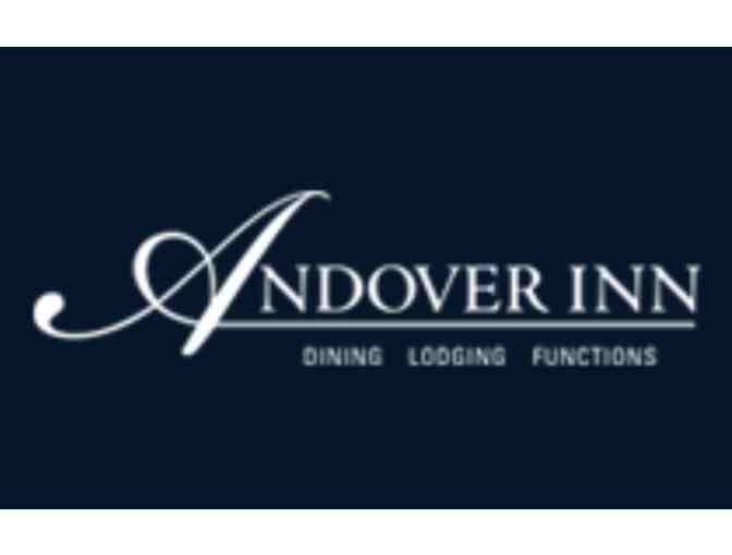 Overnight stay at the historic Andover Inn