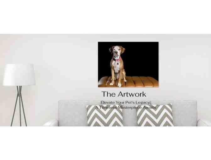 Portrait Session with Photo Credit to Boston's Fur Baby Portrait Studio