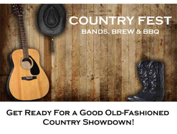 4 pack of passes to the Country Fest at Nashoba Valley