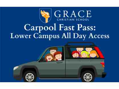 Carpool Fast Pass: Lower Campus All Day Access