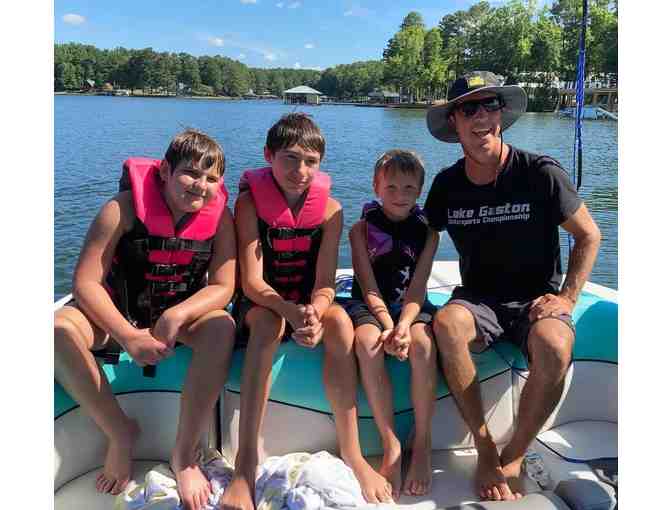 Wakeboarding Lessons: One (1) Hour by World Champ Wakeboard Pro Adam Fields on Lake Gaston