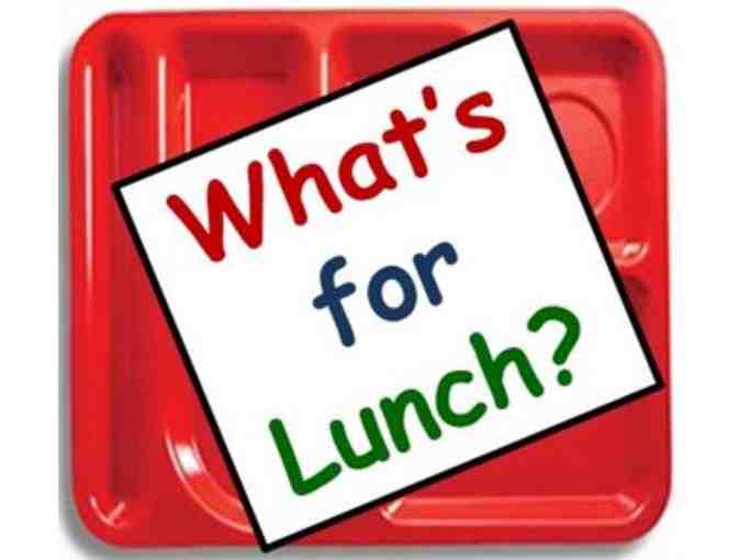 Lunch Menu Planner (May 2025) Lower Campus