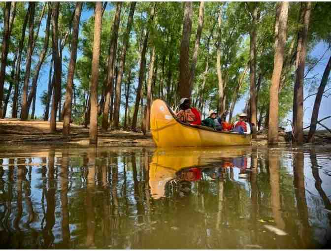 Mississippi River Day Trip for 8 with Quapaw Canoe Co.