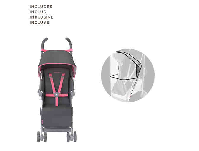 MACLAREN Quest Stroller (Charcoal/Primrose)