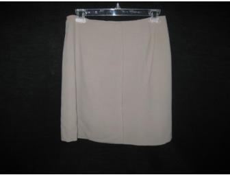 Barbra Streisand's DKNY Brown Wrap-Around Skirt