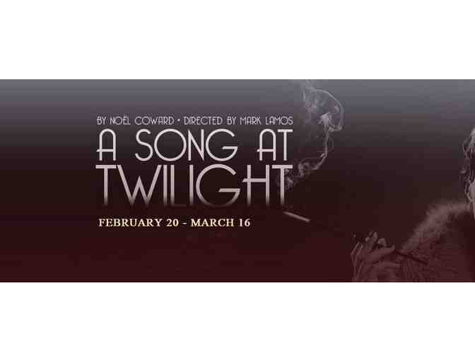 Pair of tickets to 'A Song at Twilight' at Hartford Stage