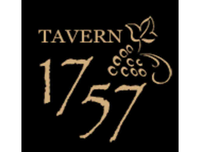 $100 Gift Certificate to Tavern 1757