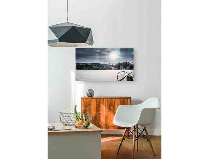 Metal Landscape Print 'Elk Meadows'