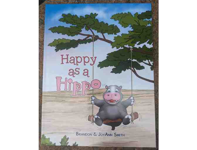 Happy as a Hippo Book and Stuffie