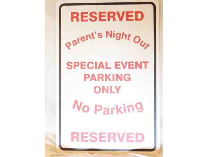 K-5: Reserved FRONT ROW Parking at Groveland