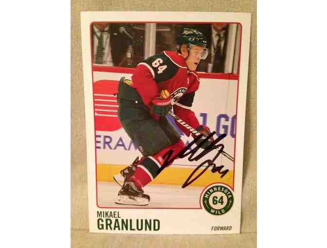Minnesota Wild #64 Mikael Granlund Autographed Photo