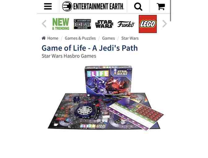 GAME: 2002 Star Wars (Vintage, Out-of-Print 'Game of Life' Board Game)