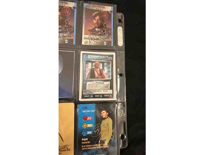 3 AUTOGRAPH: Star Trek 'Chekov' (Walter Koenig, Promo Card)