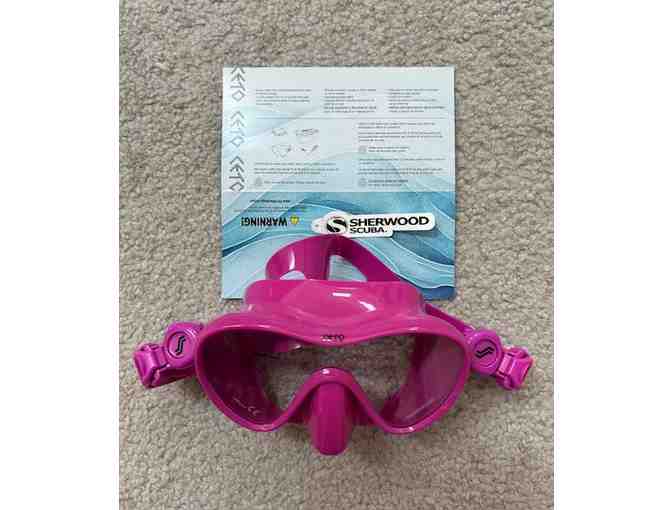SCUBA MASK: Dive/Snorkel Sherwood (Magenta Color) - Photo 4