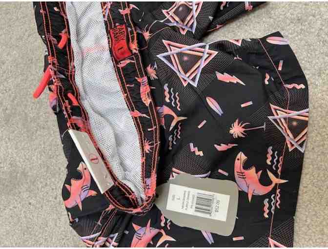 1 SWIM SUIT (Large) 'Party Sharks' (New, Tags, Shark Neon)