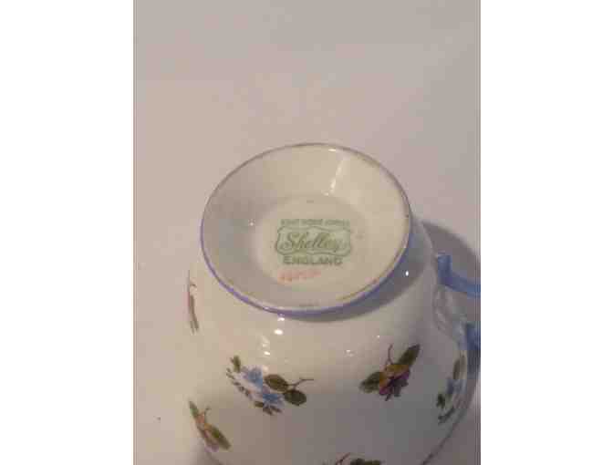 Shelley Tea Cup - Roses Pansies and Forget Me Nots