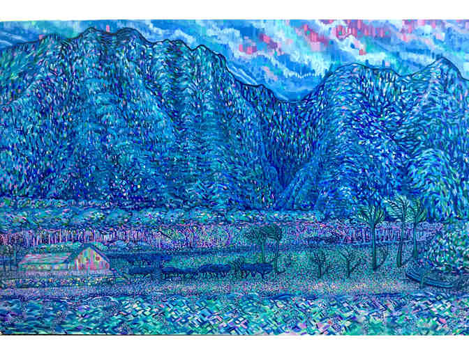 ART: Pa Honu Waimanalo Giclee Gallery Wrap on Gloss Canvas by Meala Bishop