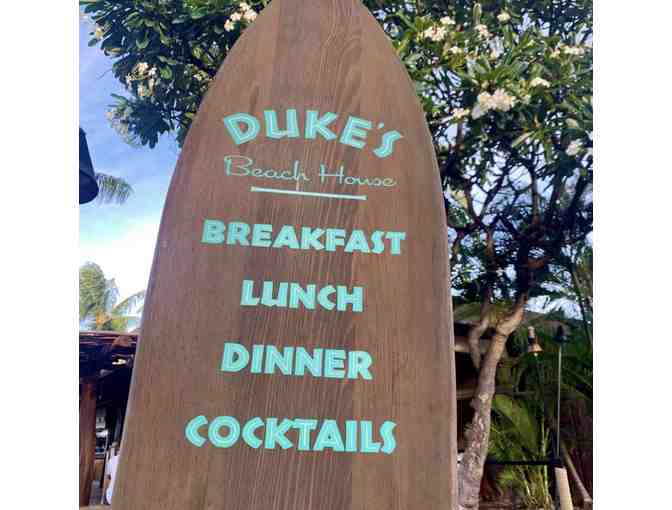 $100 Gift Certificate to Duke's Maui (MAUI)-1