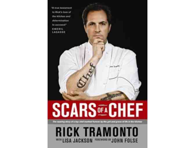 Signed One-of-a-Kind Chef Coat and Cookbooks by Chef Rick Tramonto