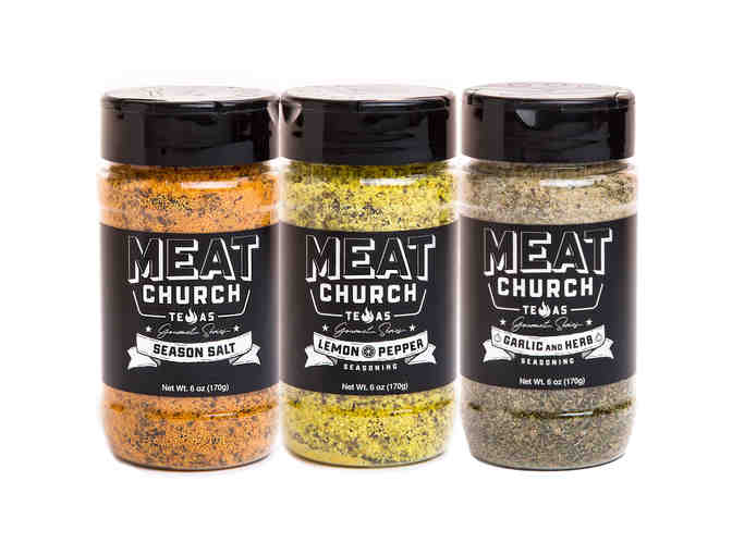 Complete Set of BBQ and Gourmet Seasonings from Meat Church