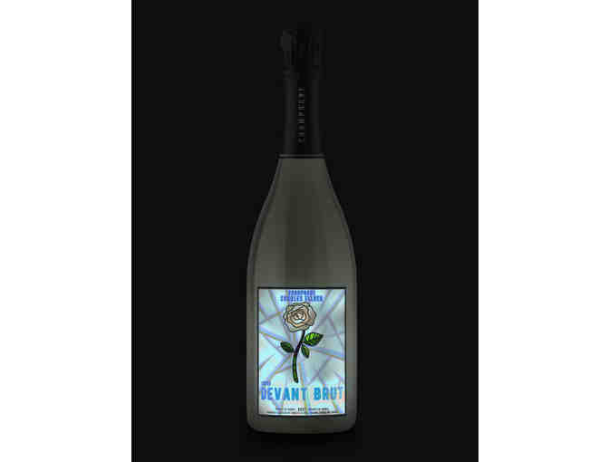 WINE: One (1) bottle of Devant Champagne Brut Glow Label