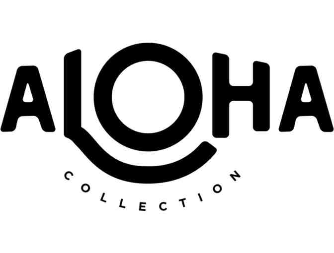ALOHA Collection Mid Pouch--Monstera
