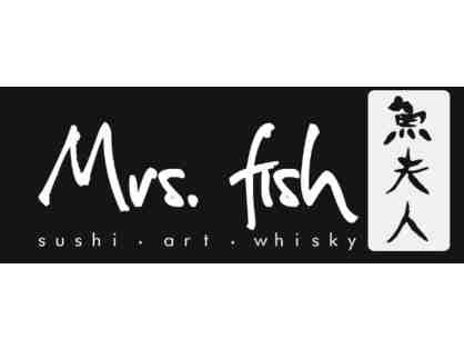 Mrs. Fish $150 Dining Certificate