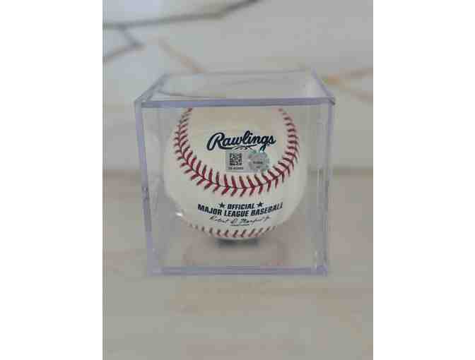 Joe Maddon Autographed Baseball
