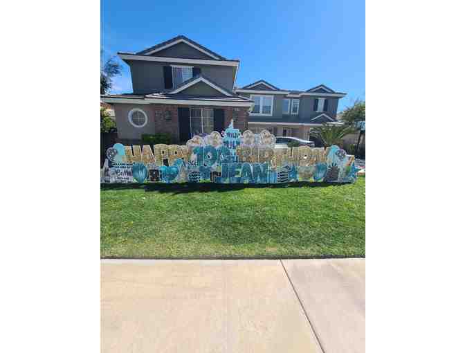 Partea with Nora- Yard Sign Decoration or Balloon Arrangement!