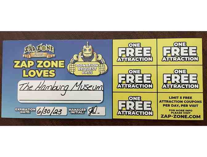 Zap Zone Coupon 2 of 2