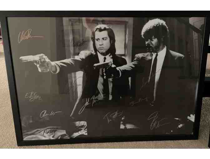 Movie posters- 90s cult classic movie signed by cast- Pulp Fiction and The Usual Suspects