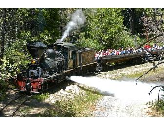 Logger Steam Train for Four from Yosemite Mountain Sugar Pine Railroad