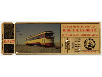 Complimentary Admission Pass for Two to the Western Railway Museum