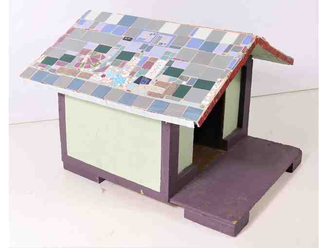 Custom Mosaic Pet House