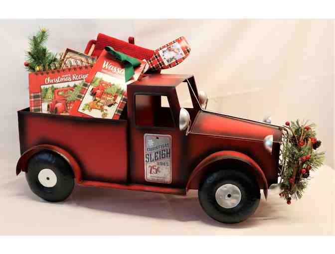 Holiday Themed Truck Gift Basket