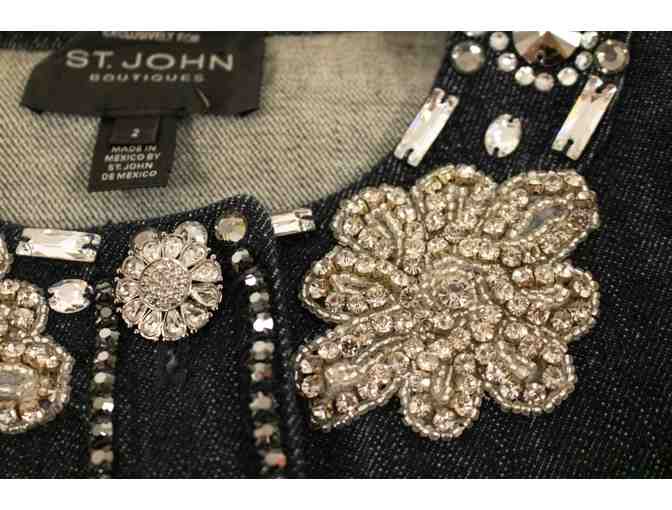 St John Couture Denim Jacket
