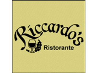 Riccardo's Ristorante and a Lakewood Theatre Play for Two!